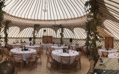 Amy and Chris’s Amazing yurt wedding