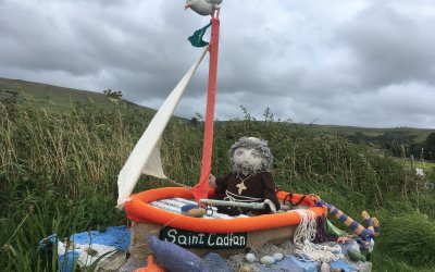 Fabulous creations on the Yarn Bombing Trail