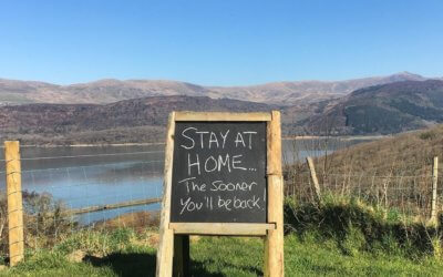 Life under lockdown on the Mawddach Estuary