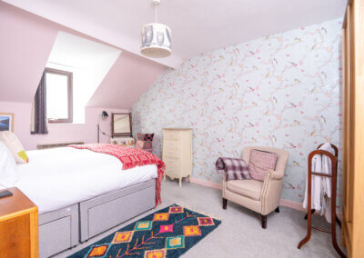 Double bedroom, Eryri holiday cottage