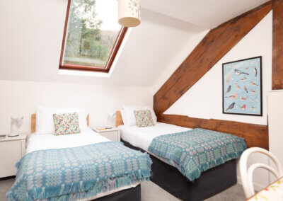 Twin bedroom, Wales Self Catering